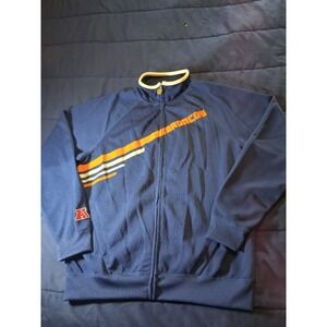 Denver Broncos NFL Full-Zip Fleece Pullover Jacket Men's Large Pro‎ Line AFC